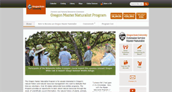 Desktop Screenshot of oregonmasternaturalist.org